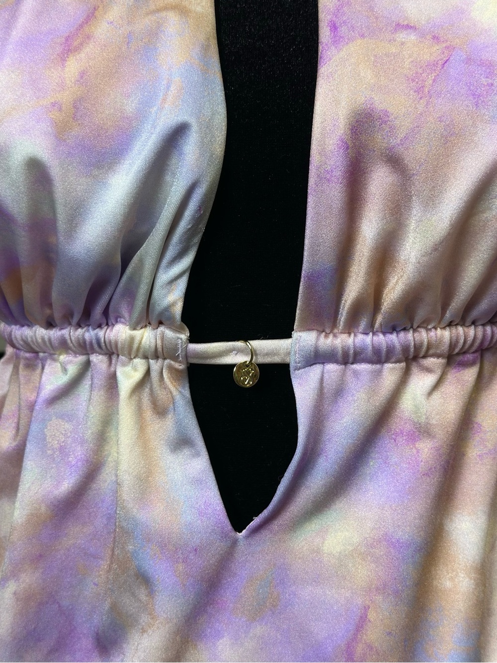 VICTORIA’S SECRET Pastel Tie-Dye Halter One-Piece - Picture 3 of 10